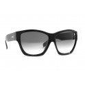 Óculos de Sol Evoke Strata Black Shine Silver Gray Gradient